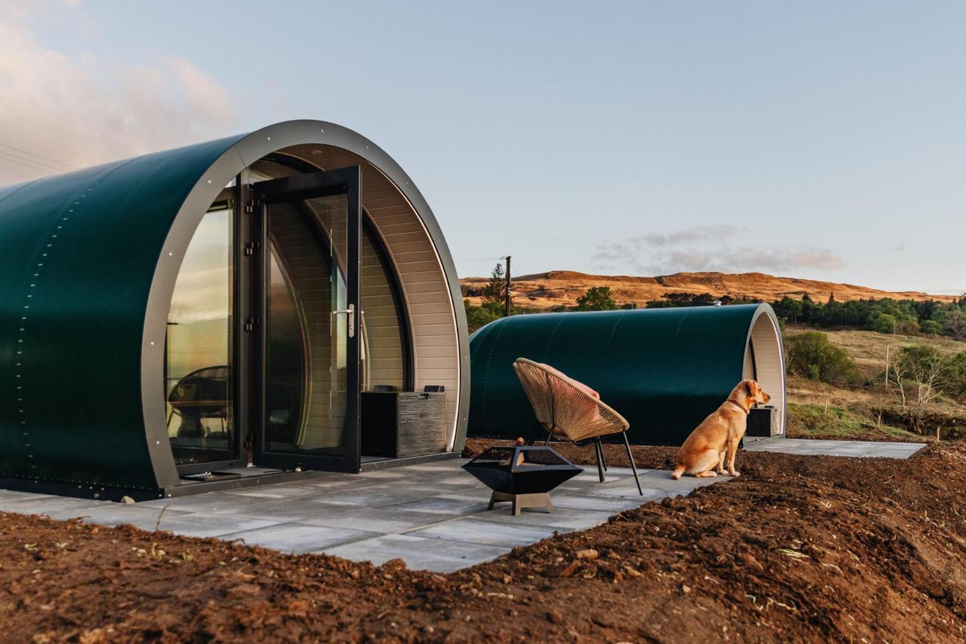 Port Nan Gael Pods Villa Pennyghael Exteriör bild